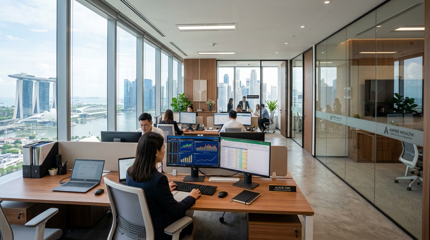 WUDA professional office in Singapore